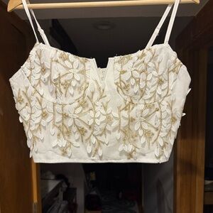 Beautiful corset top EUC stunning g and sexy